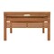 Alaterre Furniture Stamford Eucalyptus Wood Outdoor Rectangle Coffee Table ANSF03EBO - alternate 3